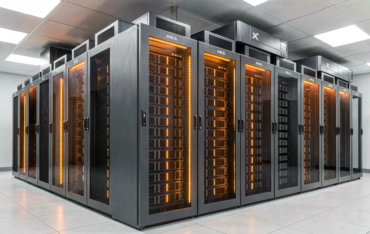 Saffron Data Vault secure server infrastructure